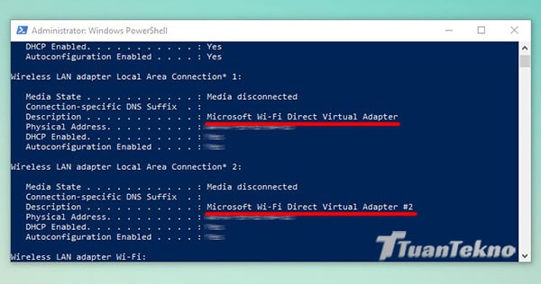 Microsoft Wi-Fi Direct Virtual Adapter