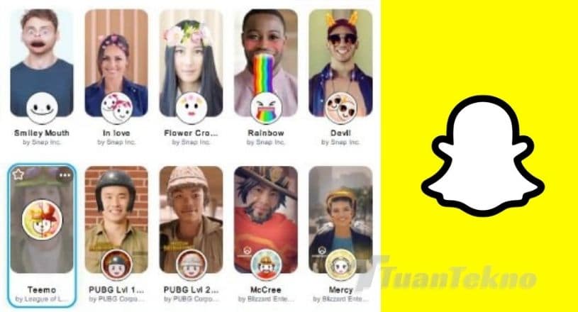 Filter Snapchat yang Populer
