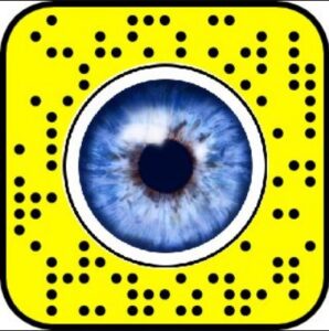 blue eyes snapchat filter