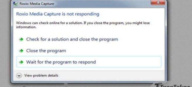 Cara mengatasi Not Responding Pada Windows