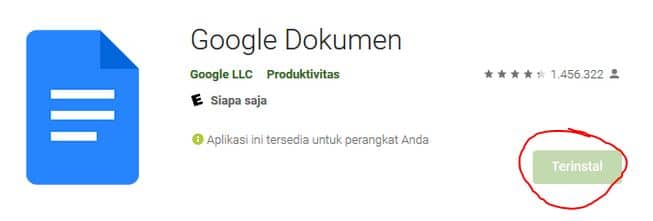 google dokumen